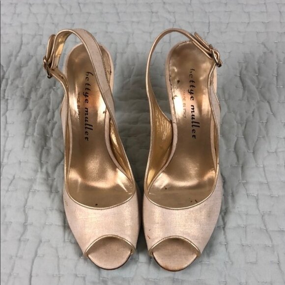 Bettye Muller slingback heels - Picture 1 of 7